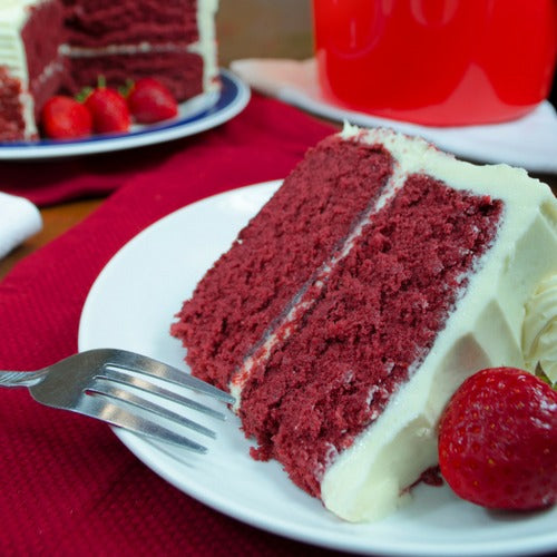 Super Moist® Double Layer Red Velvet Cake