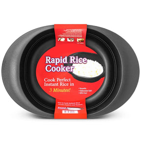 Rapid Rice Cooker -  Microwave Rice Blends in Less Than 3 Minutes - Rapid Brands