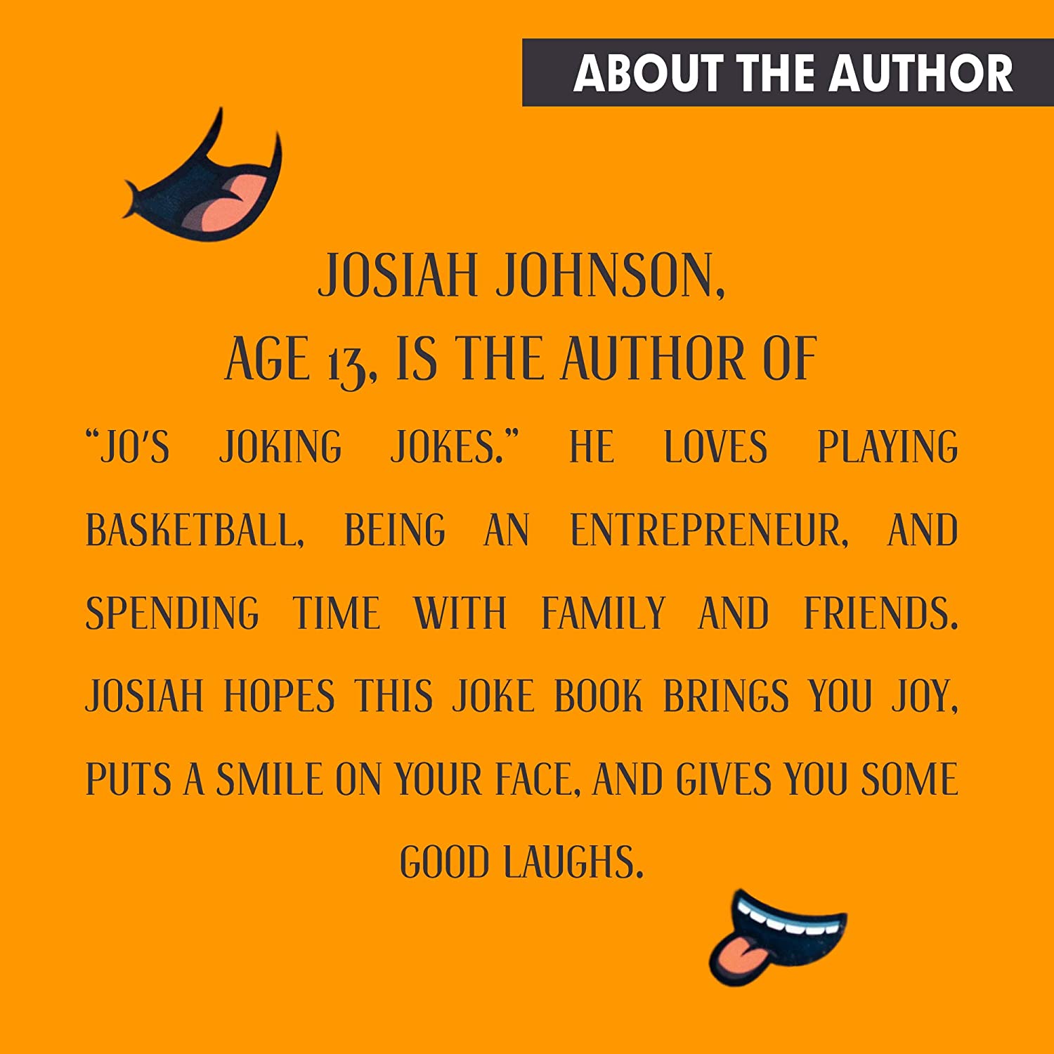 Jo's Jokin' Jokes Book for Kids by Kids Volume 1 - Rapid Brands