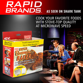 Brownie Maker Microwave Delicious Brownies in 4 Minutes - Rapid Brands
