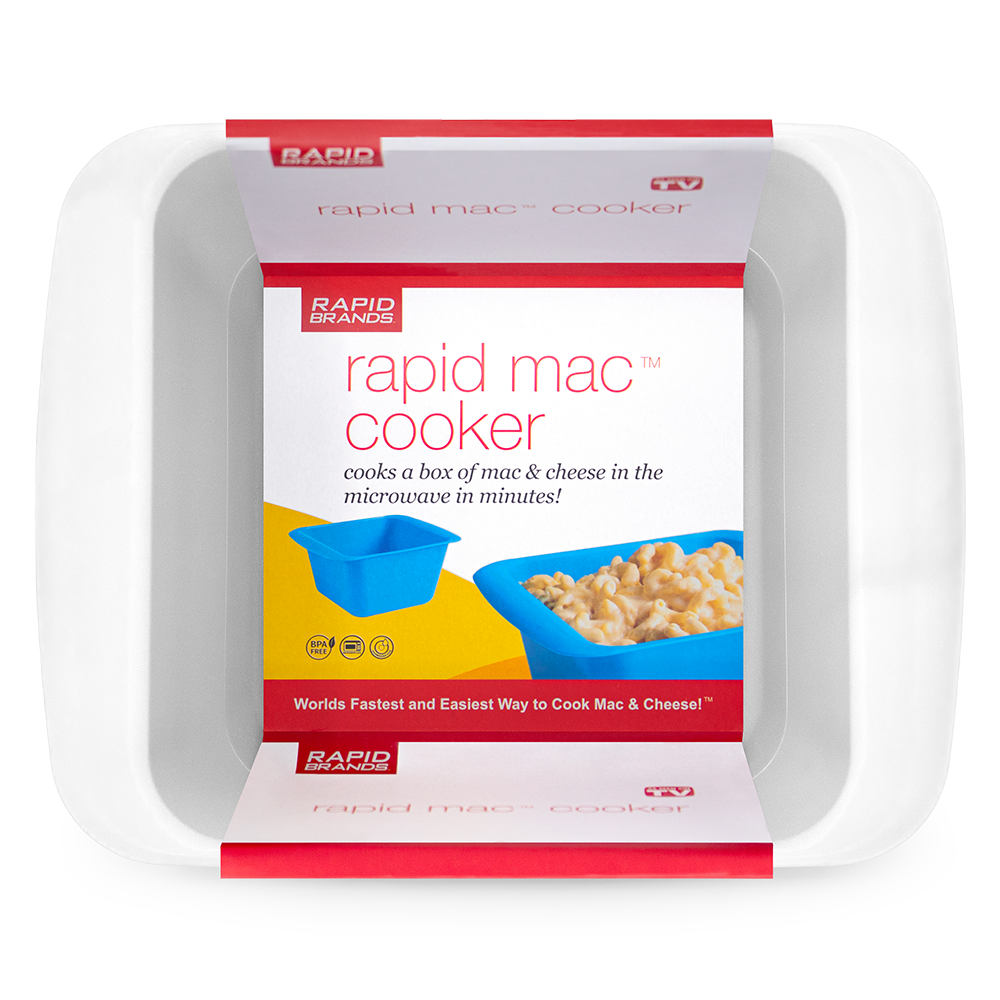 1 Piece Mac Cooker Microwave Macaroni & Cheese in 5 Minutes - Rapid Brands